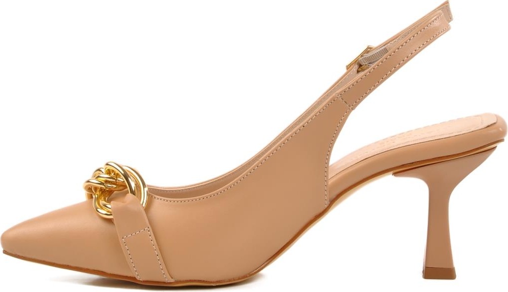 Ayakmod Pierre Cardin PC-54739 Z Bej Kadın Abiye Ayakkabı Stiletto görsel 2