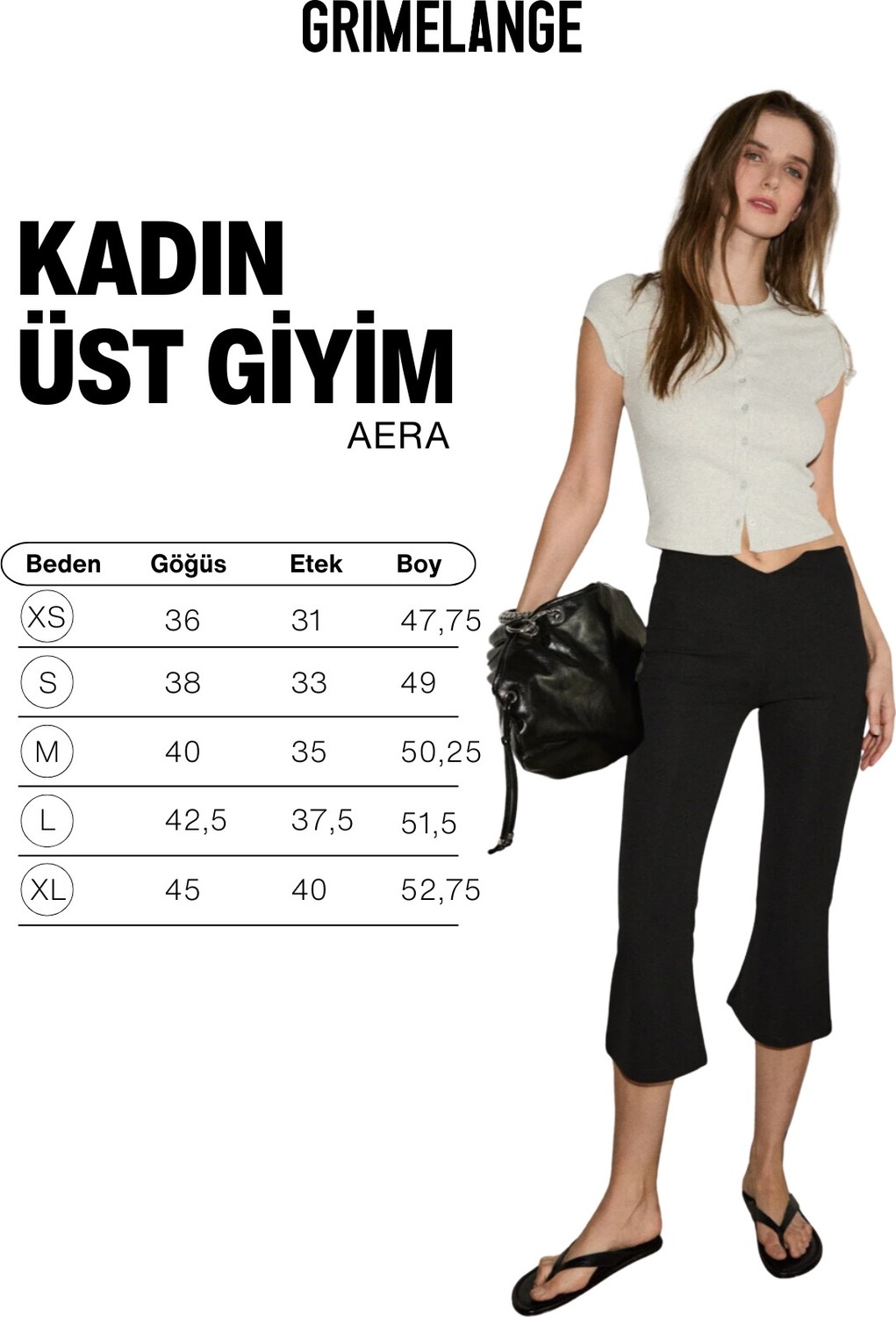 Grimelange Aera Kadın Yumuşak ve Esnek Kumaşlı Kısa Kap Kollu Düğmeli Grimelanj Bluz görsel 4