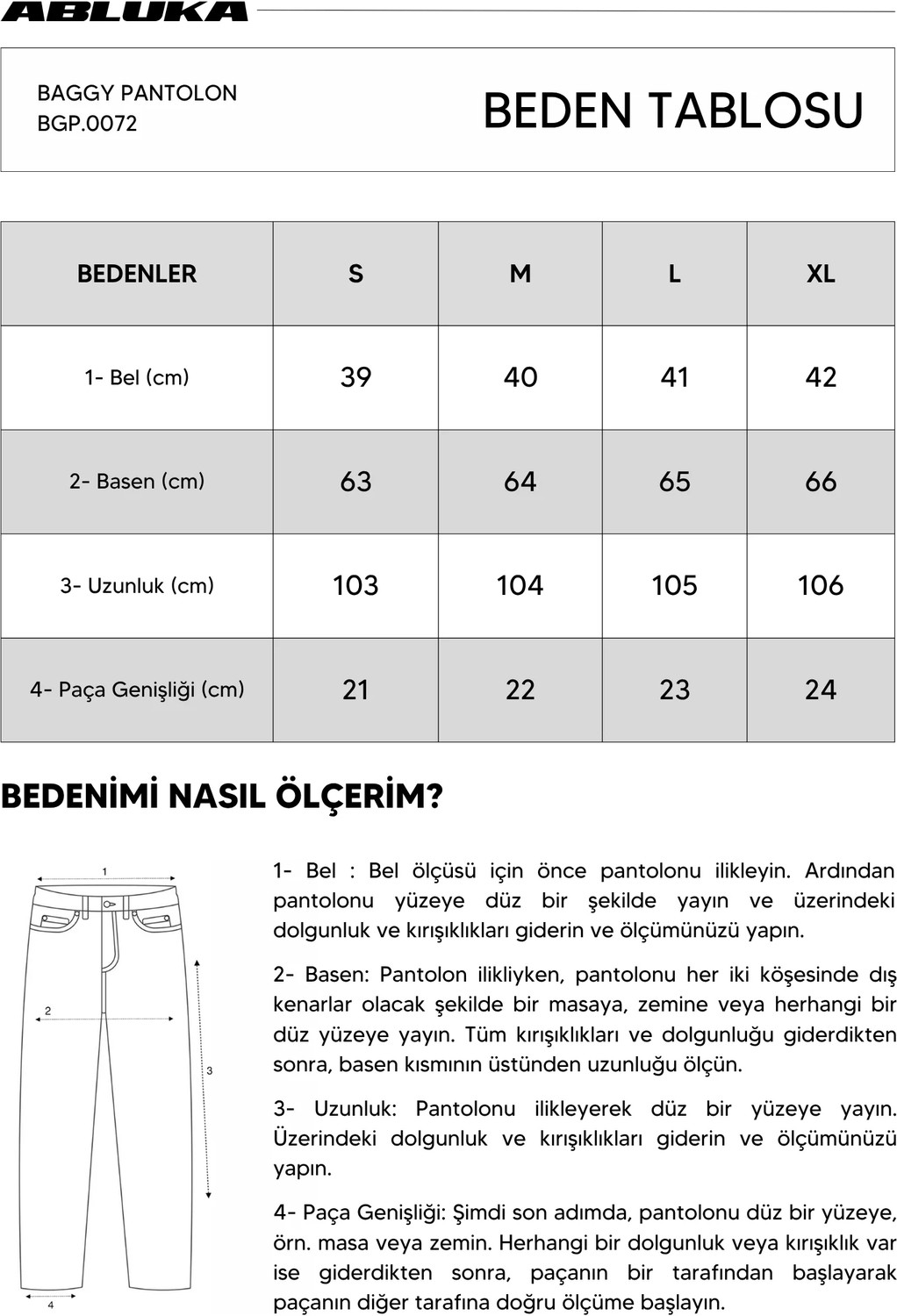 Abluka Online Erkek Baggy Fit Kemer Detaylı Gabardin Kumaş Pantolon Siyah görsel 7