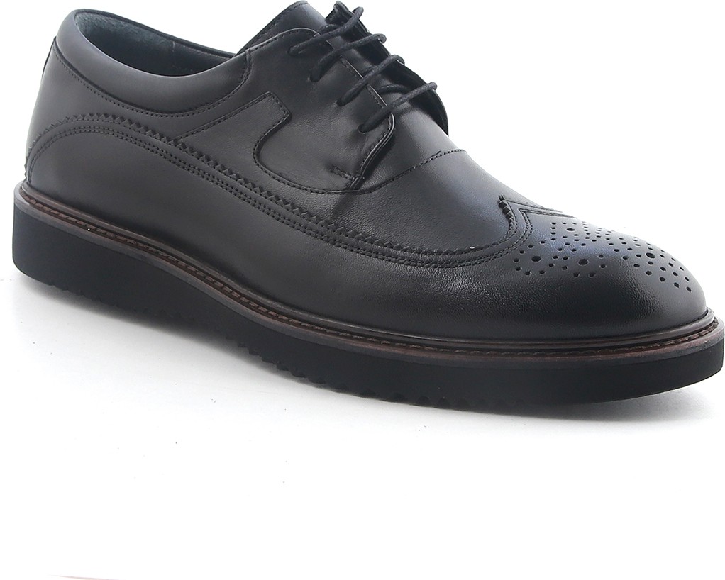 John May Erkek Oxford ( Klasik) KA-C4652 John May Casual Siyah Bambi