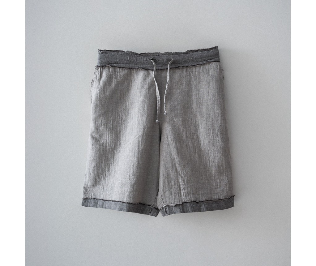 Ecocotton Melsa Erkek Şortlu Pijama Takımı %100 Organik Pamuk Müslin Yeşil görsel 6