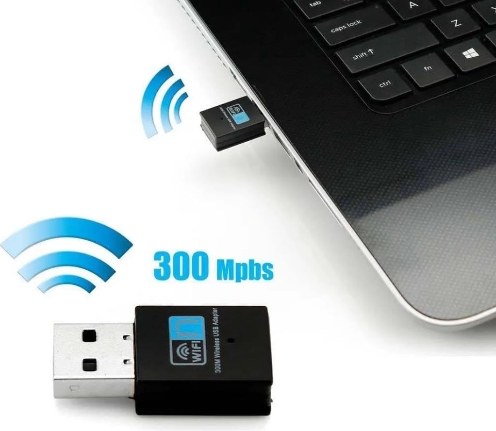Die Grup Lunatic 4060 USB Adaptör Alıcı Kablosuz Wifi Adaptör Mini 300 Mbps Realtek RTL8192EU Chipset görsel 5
