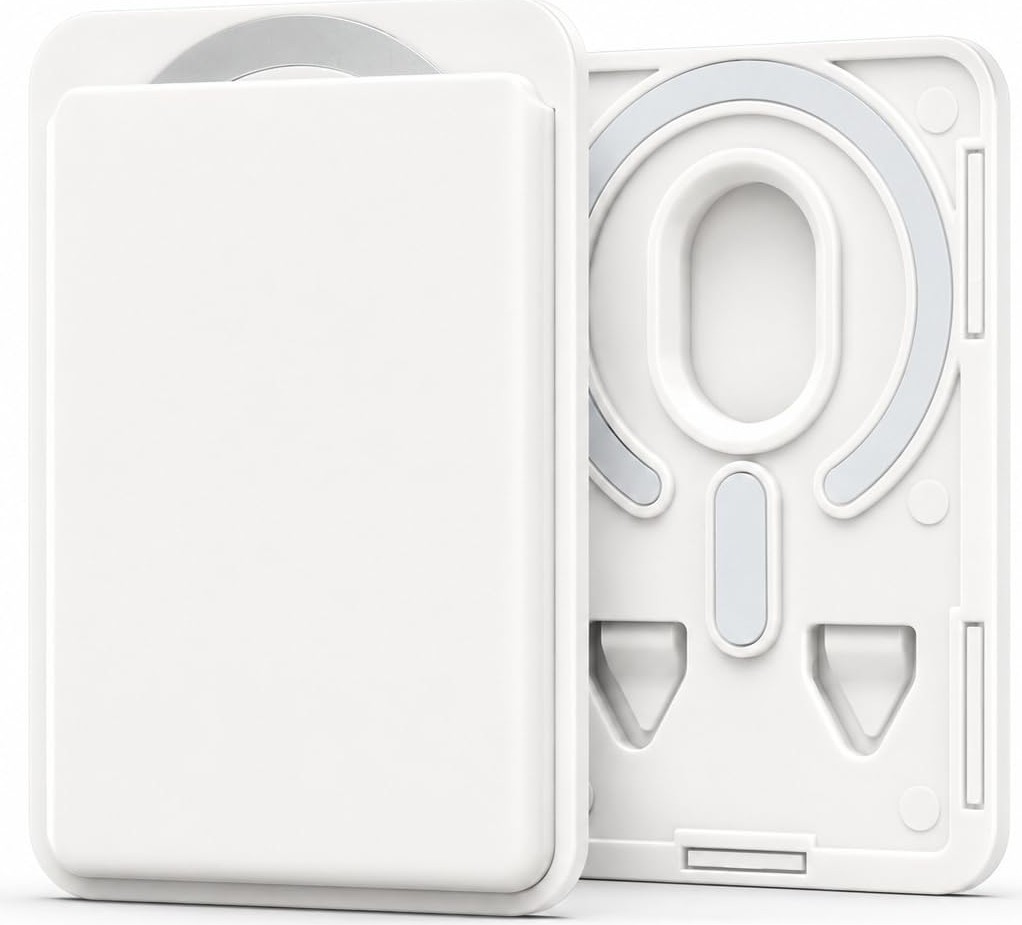1001 Magsafe Uyumlu Manyetik Kartlık Cüzdan, 2 Kart Kapasiteli Telefon Kartlığı, Güçlü Mıknatıs