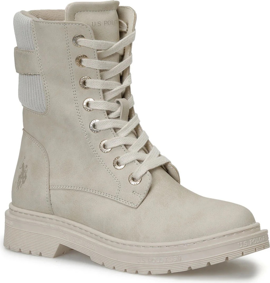 U.S. Polo Assn. Lane Bej Kadın Postal görsel 2