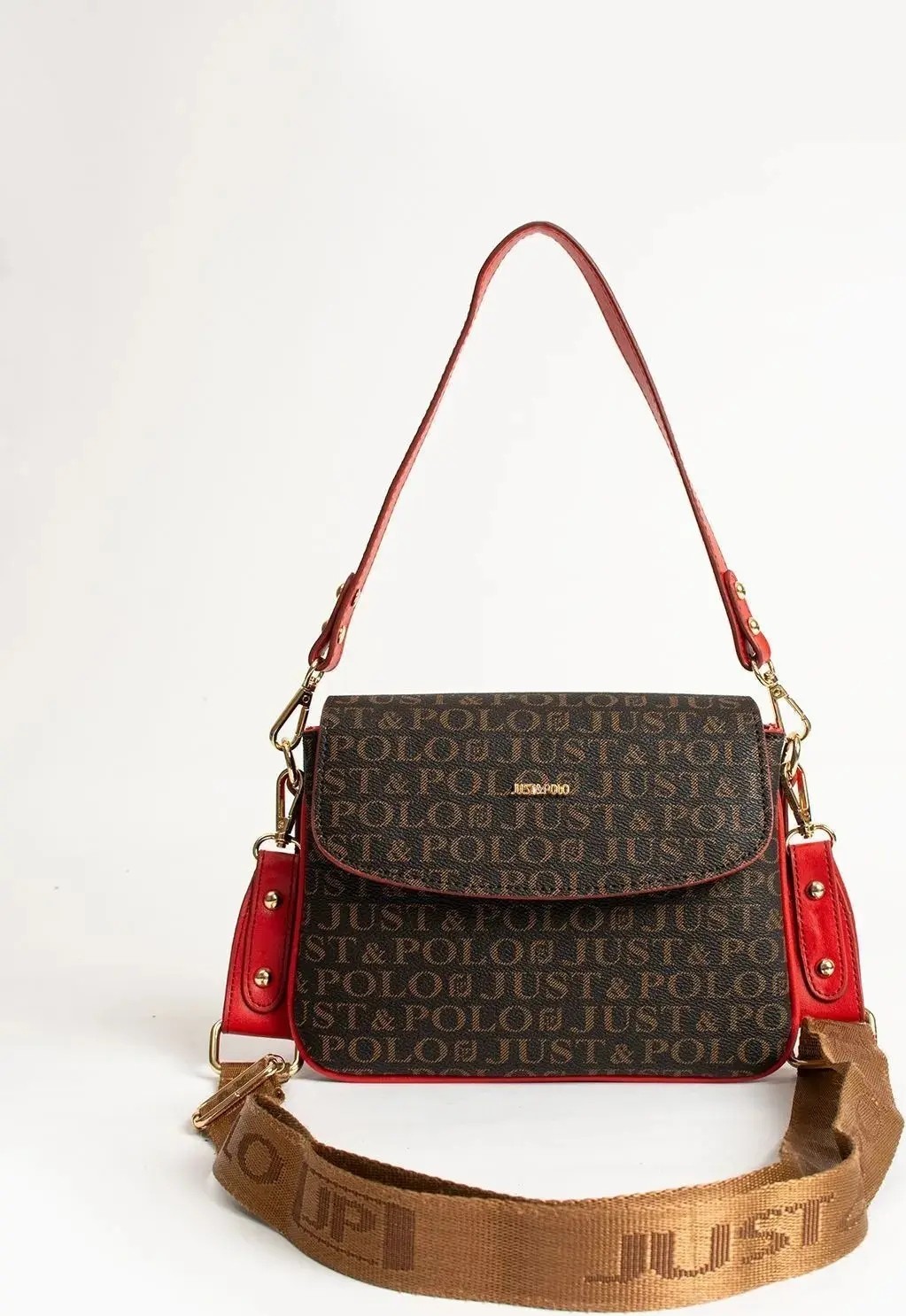 Just Polo Kadın El ve Omuz Çantası Yeni Sezon Ebat 16*23 cm görsel 2