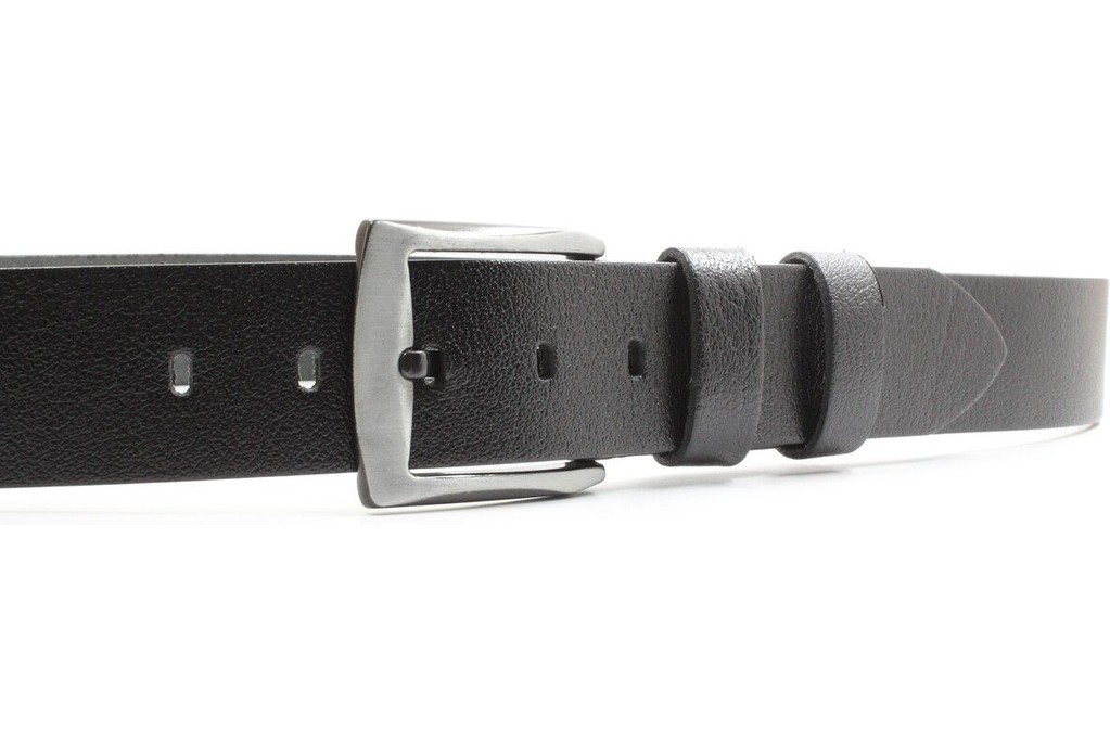 Derikem 2'li Erkek Siyah Tokalı Erkek Kot Kemeri 4,5 cm görsel 3