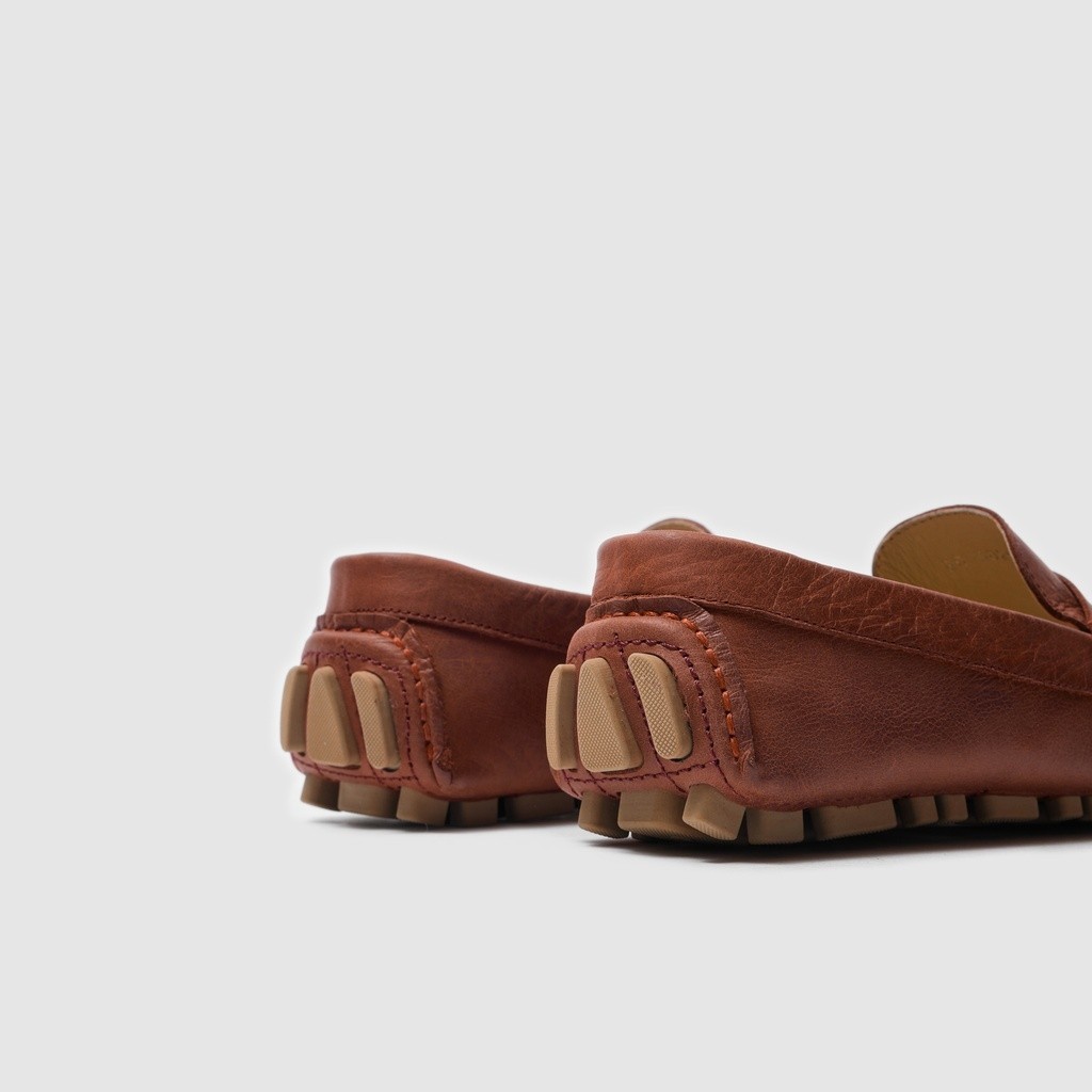 Togo Erkek Loafer AYAKKABI052054, Bordo Eskitme, 40 görsel 5