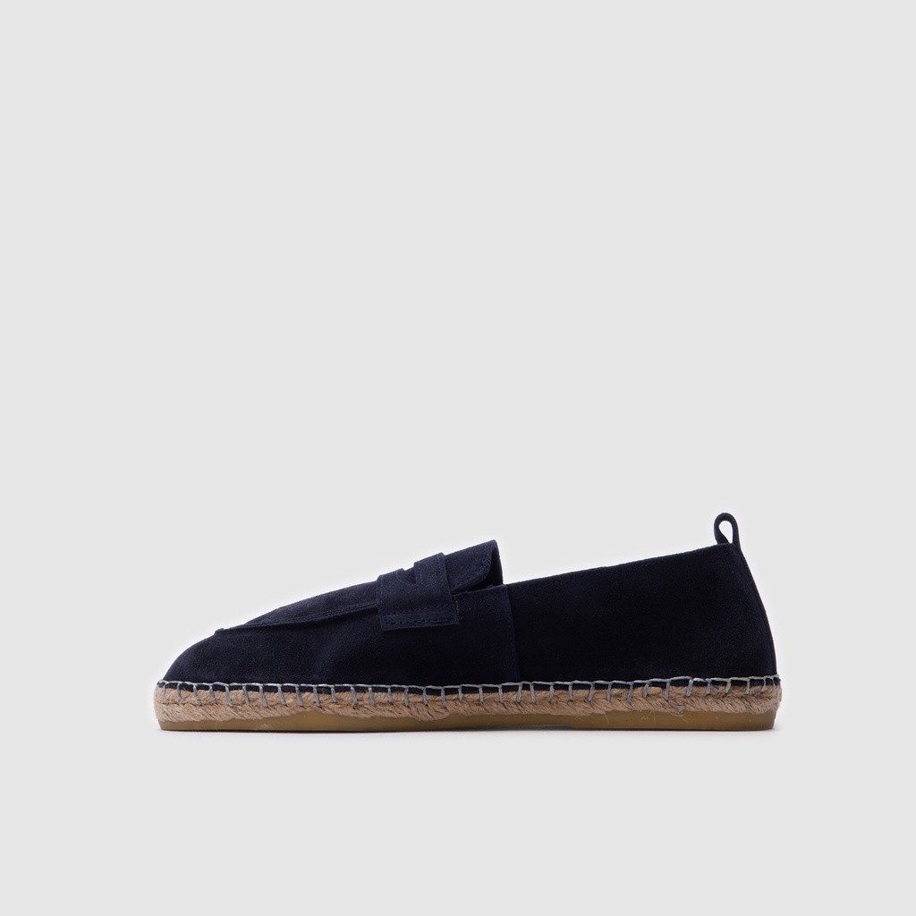 Togo Erkek Espadril Loafer AYAKKABI[052051], Lacivert Süet, 40 görsel 2