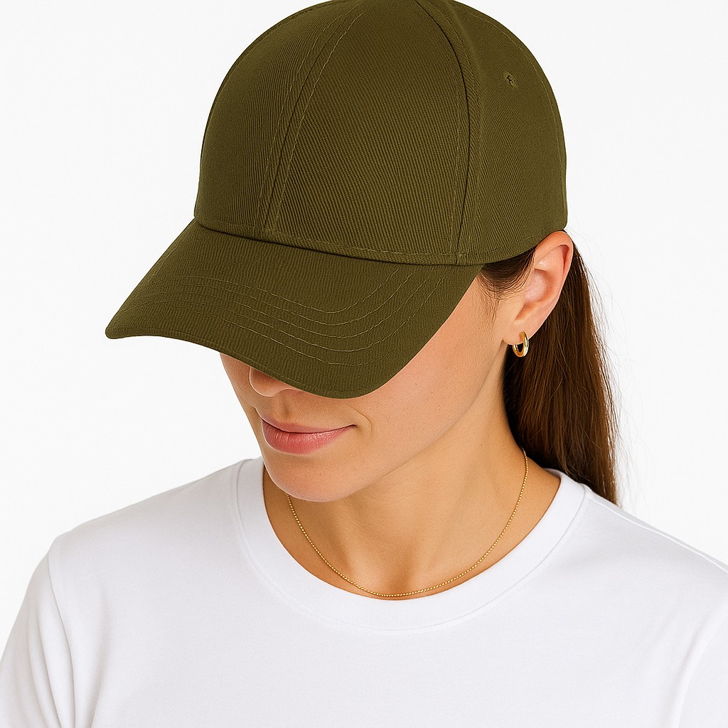 SF Collection Lacivert Spor Ayarlanabilir Pamuklu Cap Şapka görsel 5