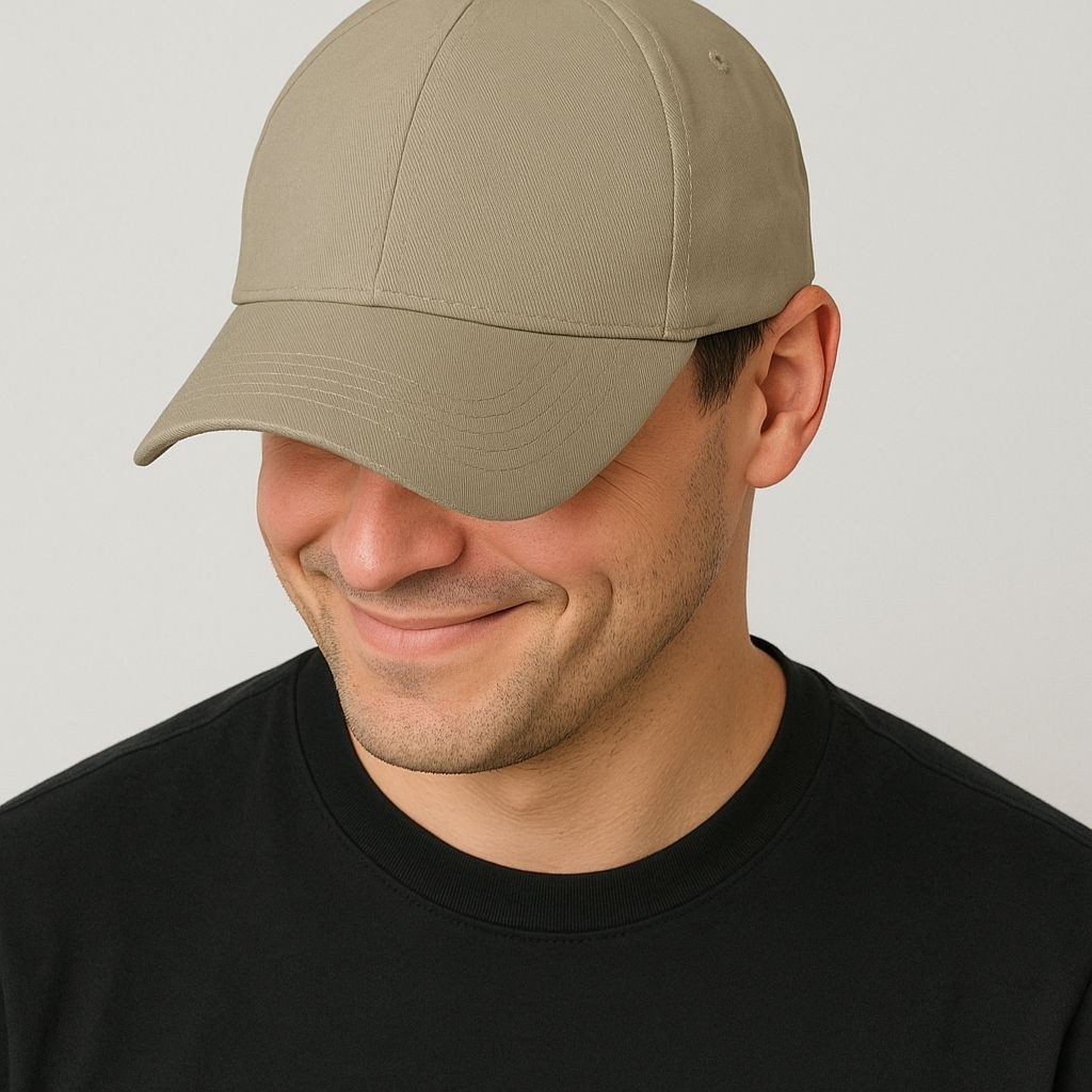 SF Collection Lacivert Spor Ayarlanabilir Pamuklu Cap Şapka görsel 3