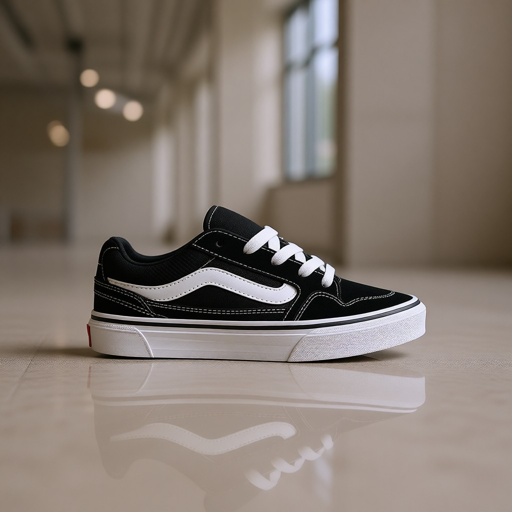 Vans Caldrone Siyah Unisex Sneaker görsel 8