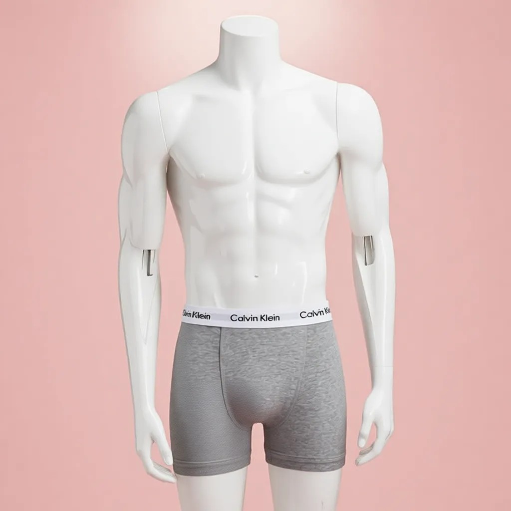 Calvin Klein Erkek Boxer U2662G 3'lü Paket Siyah - Beyaz - Gri Renk Seçenekleriyle Konforlu Kullanım görsel 7