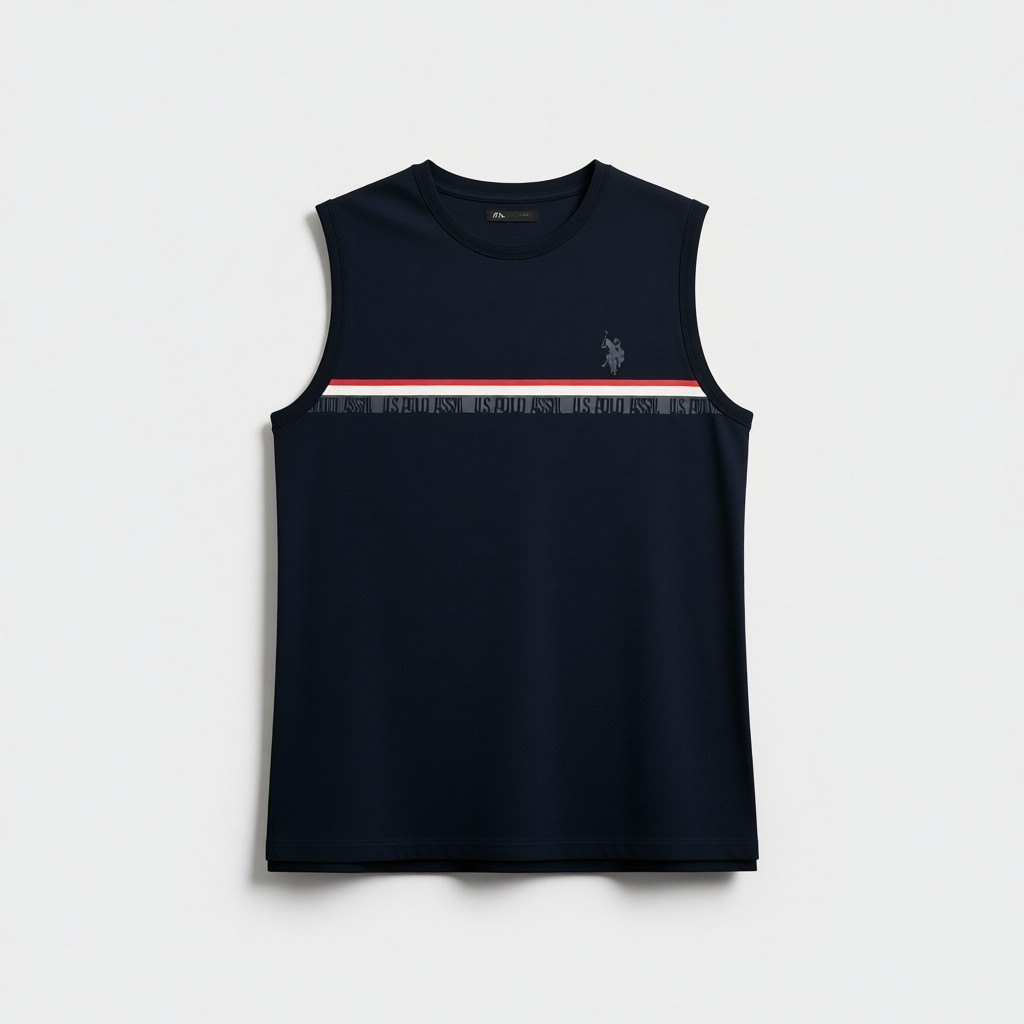 U.S. Polo Assn. Erkek Lacivert Pijama Takımı 50326140-VR033 görsel 7