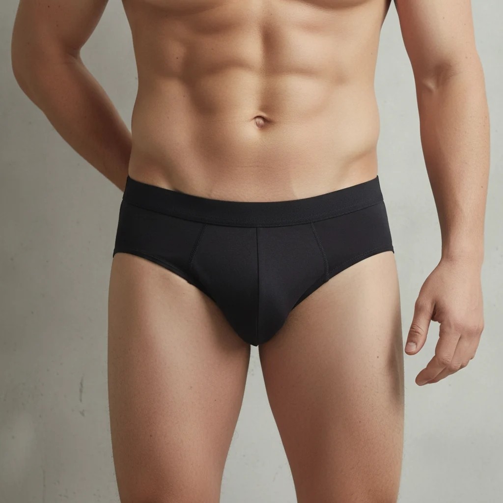 Bonbon Erkek Siyah Renk Slip BB2530 görsel 3