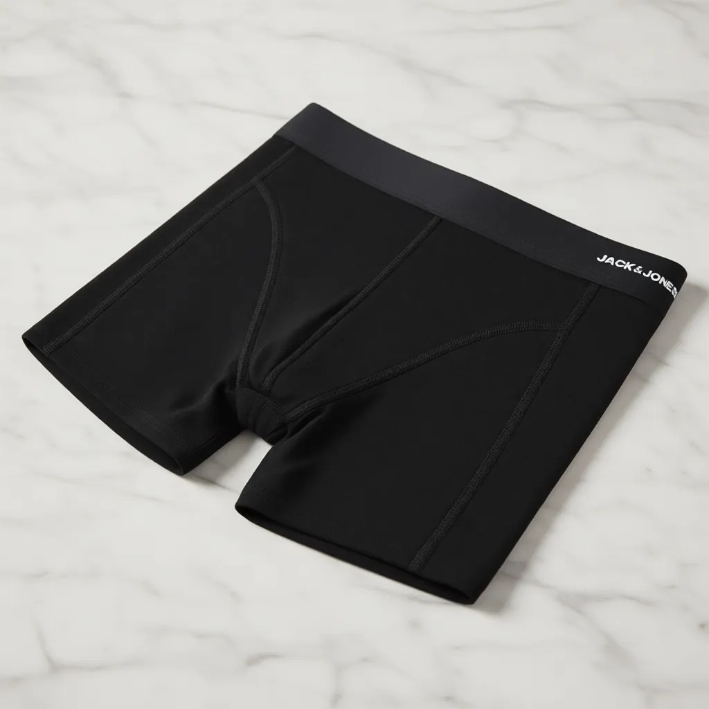 Jack & Jones Erkek Siyah 3'lü Boxer (12198852-B) görsel 7