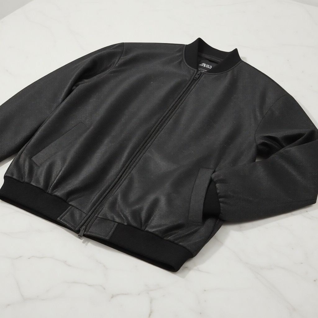 Jack & Jones JJECHARGE BOMBER JACKET N Siyah Erkek Ceket görsel 5