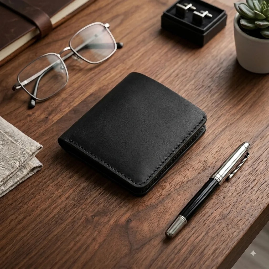 Parla Leather Elegand Hakiki Deri Cüzdan Kartlık Minimal Erkek görsel 6