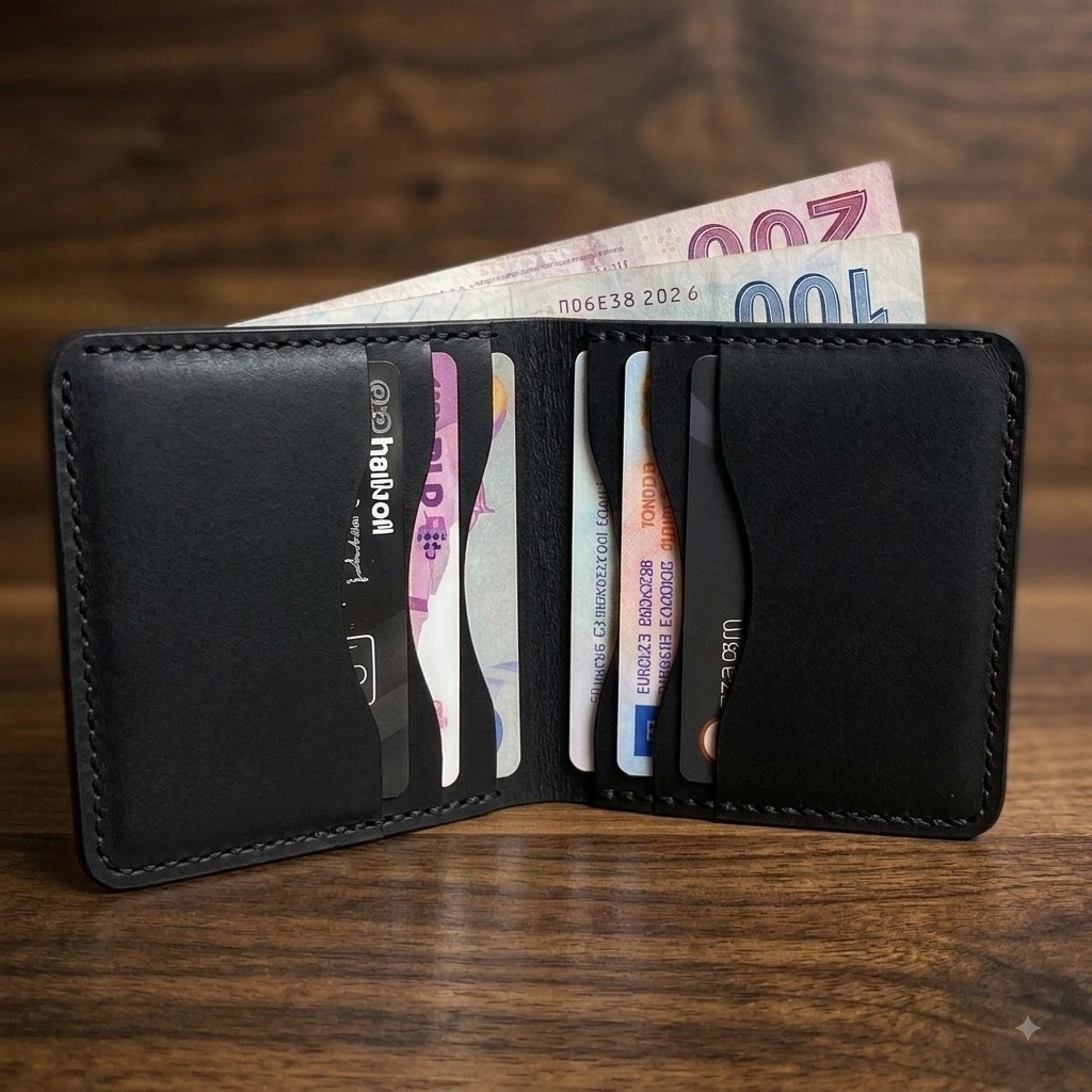 Parla Leather Elegand Hakiki Deri Cüzdan Kartlık Minimal Erkek görsel 5