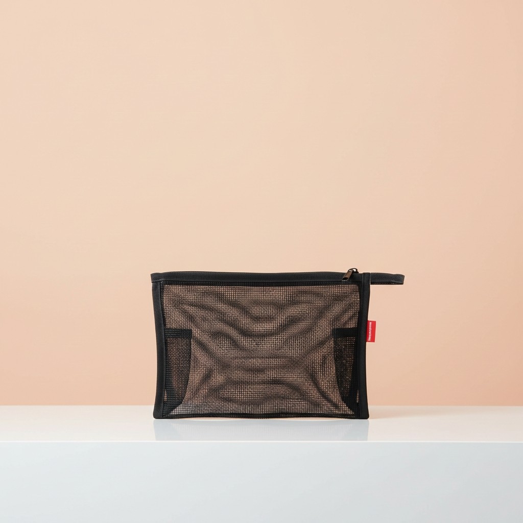 Baghashtag Siyah File Clutch Çanta Büyük Boy Fermuarlı Ergonomik Tasarım ile Şık Görünüm görsel 4