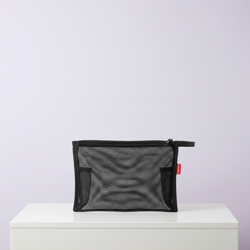 Baghashtag Siyah File Clutch Çanta Büyük Boy Fermuarlı Ergonomik Tasarım ile Şık Görünüm görsel 7