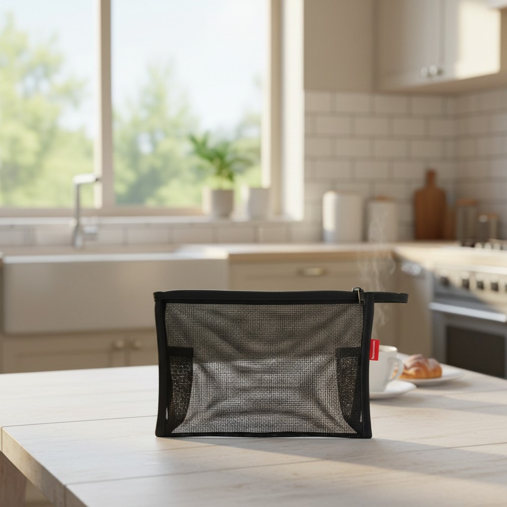 Baghashtag Siyah File Clutch Çanta Büyük Boy Fermuarlı Ergonomik Tasarım ile Şık Görünüm görsel 8
