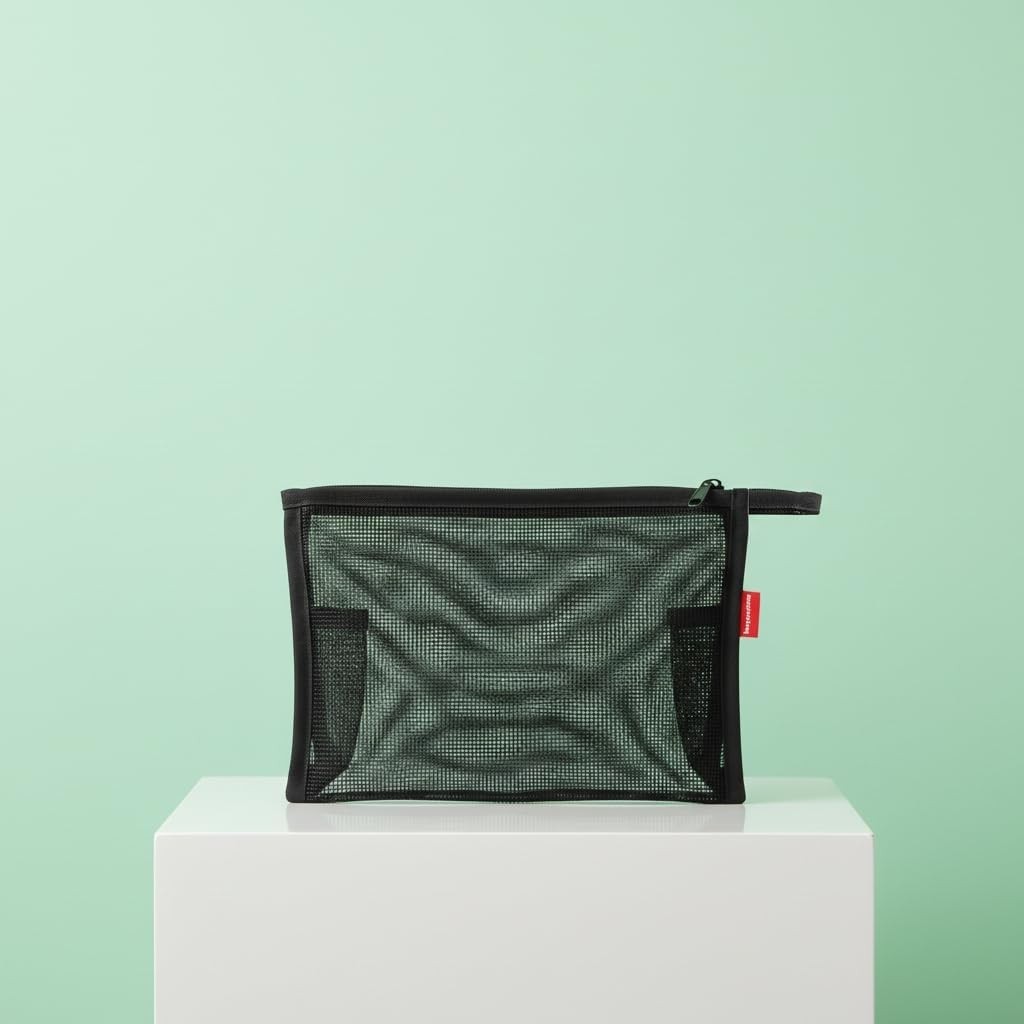 Ayrex Siyah File Clutch Çanta görsel 5