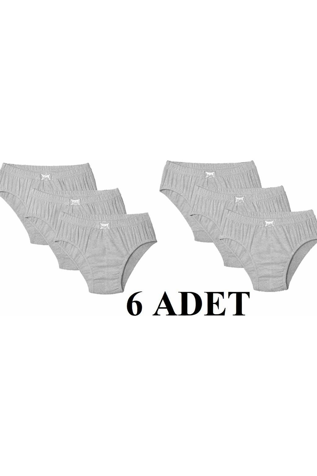 Tutku Erkek 6 Adet Pamuklu Kom Slip Külot 6'lı Paket 0109- görsel 4