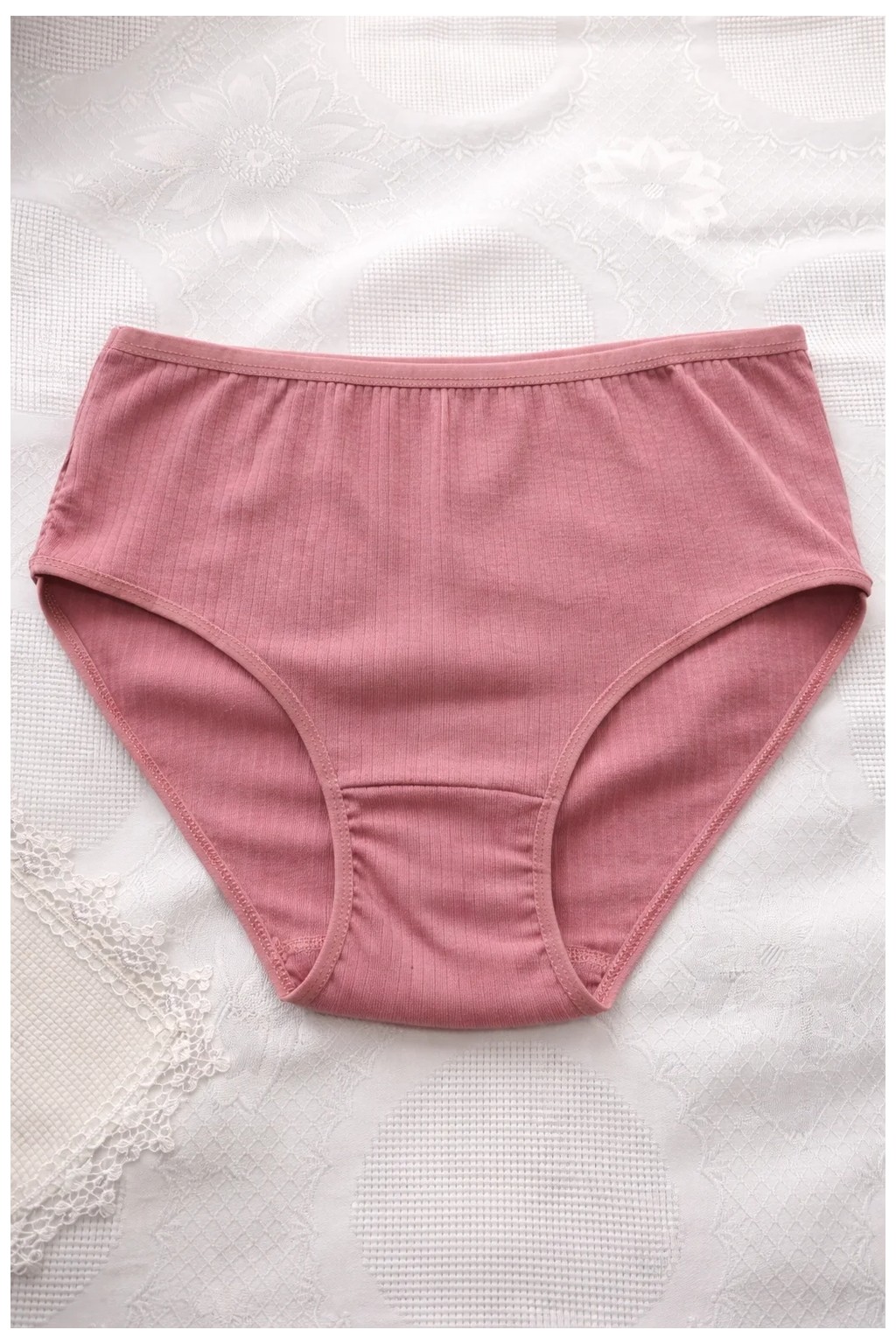 Süsen Lingerie 5li Karışık Renk Kadın Ribana Pamuklu Bato Külot, Kadın Yüzde Yüz Pamuklu Bato Külot görsel 4