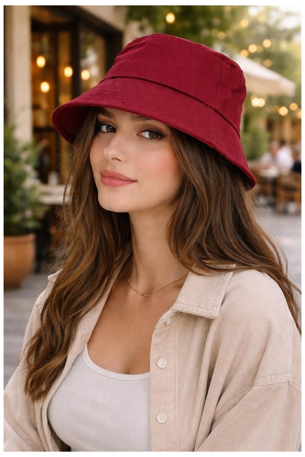 Wearflawless Kadın Bucket Şapka, Yazlık Kova Şapka, Günlük Bucket/fisher Şapka görsel 6