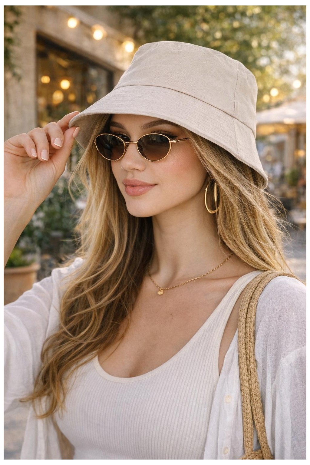Wearflawless Kadın Bucket Şapka, Yazlık Kova Şapka, Günlük Bucket/fisher Şapka