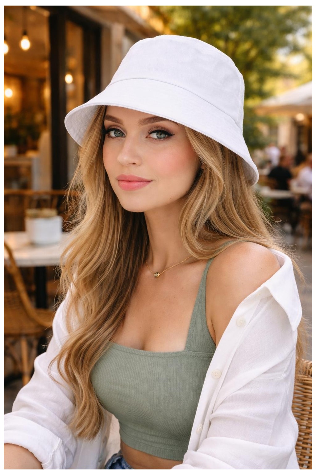 Wearflawless Kadın Bucket Şapka, Yazlık Kova Şapka, Günlük Bucket/fisher Şapka
