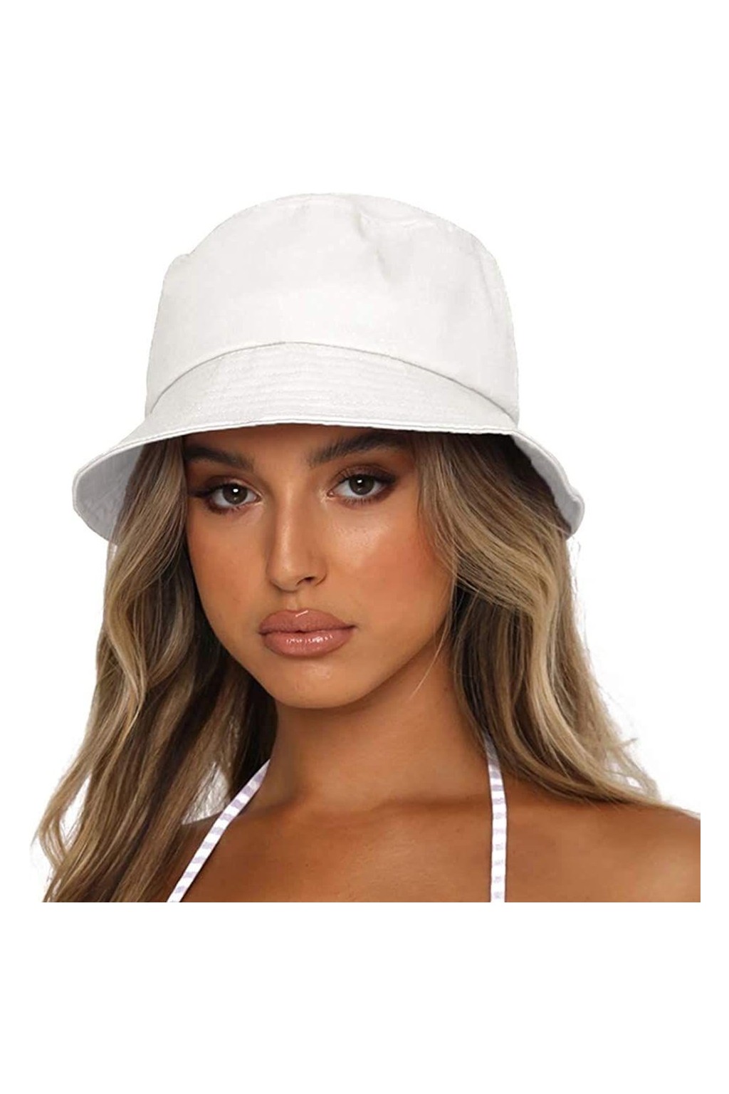 Wearflawless Kadın Bucket Şapka, Yazlık Kova Şapka, Günlük Bucket/fisher Şapka görsel 4