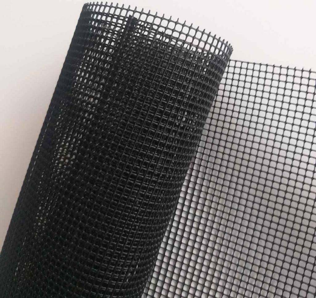 1001 Aksesuar 100X100 cm Siyah Plastik Küçük Delikli Kanvas