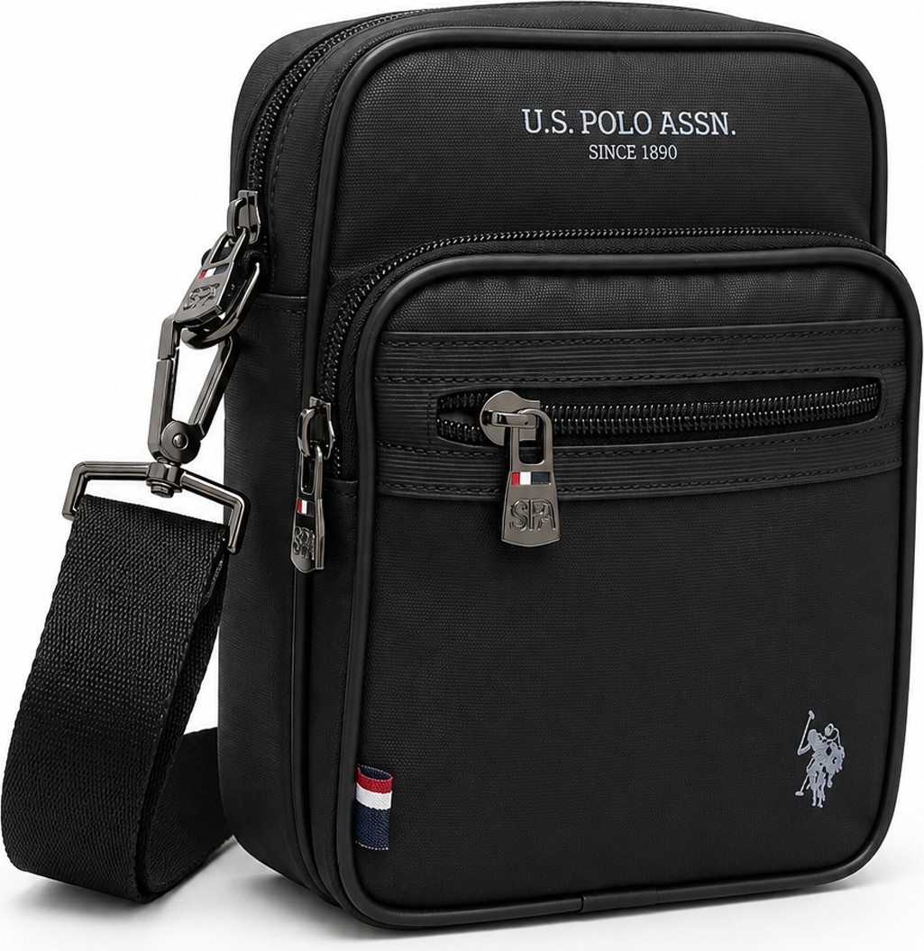U.S. Polo Assn. Erkek Çapraz Askılı Çanta Siyah 26036 görsel 2