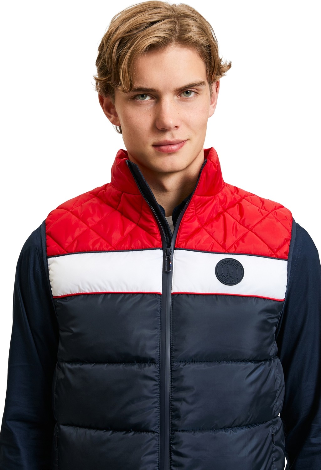 U.S. Polo Assn. Erkek Lacivert Yelek 50318835-VR033 görsel 2