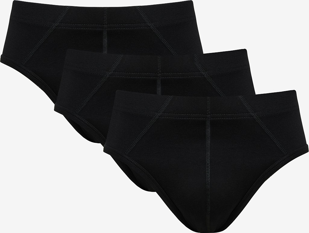 Penti Erkek Basic Tape Siyah 3'lü Slip görsel 5