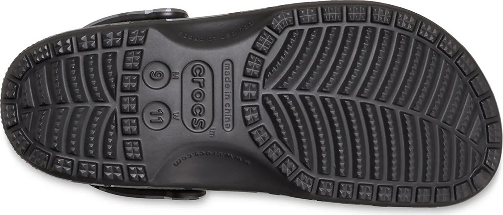 Crocs Classic Camouflage Clog Erkek Siyah Terlik görsel 5