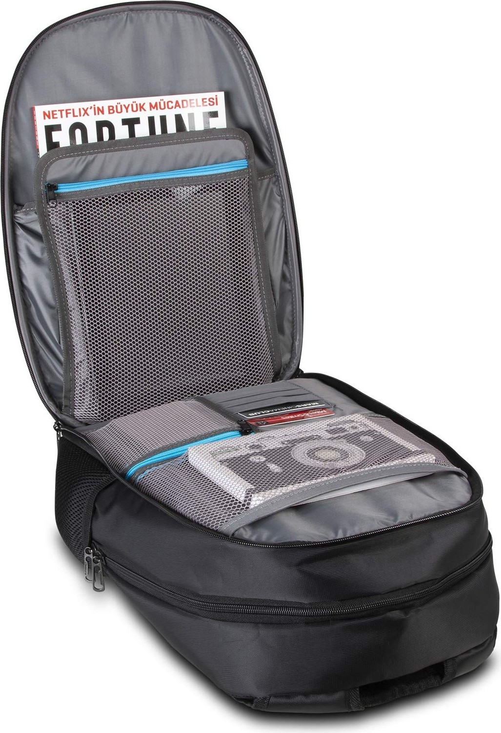 Die Grup Classone BP-IT300 Gladiator Serisi 15.6" Uyumlu Notebook Çantası - Siyah görsel 4