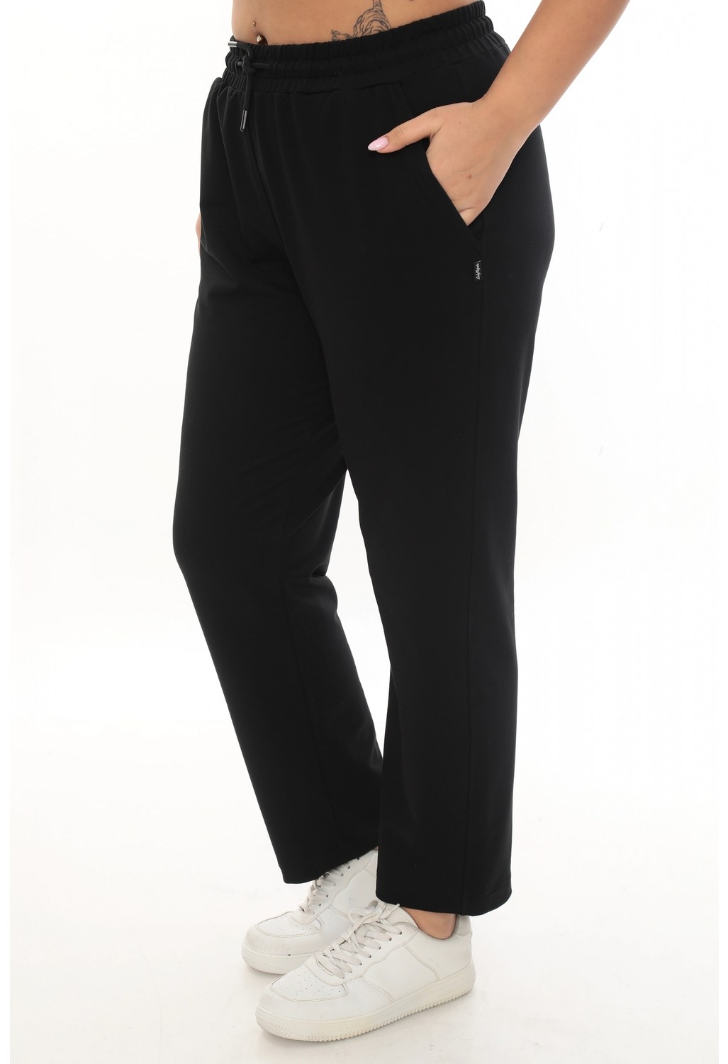 Lady Majestic Büyük Beden Hırka Sweatshirt & Pantolon Ikili Takım Kadın görsel 4