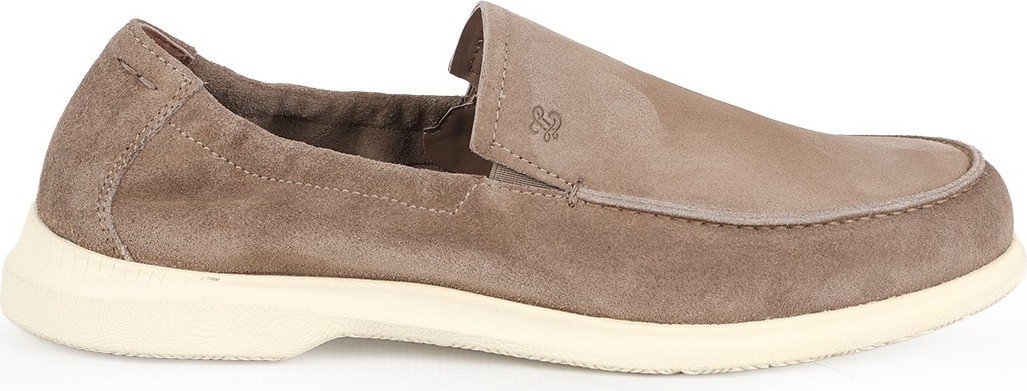 Libero Erkek Loafer Ayakkabı Hakiki Süet Esnek Lastikli Kauçuk Taban Rahat Günlük Makosen L5929 görsel 6