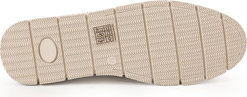 Libero L076.2500-1 Hakiki Deri Lazer Delikli Gold Tokalı Kalın Tırtıklı Eva Taban Kadın Comfort Loafer görsel 8