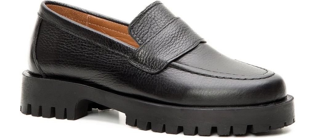 Bulls & Gulls Hakiki Deri Rahat Günlük Kadın Loafer Ayakkabı görsel 2