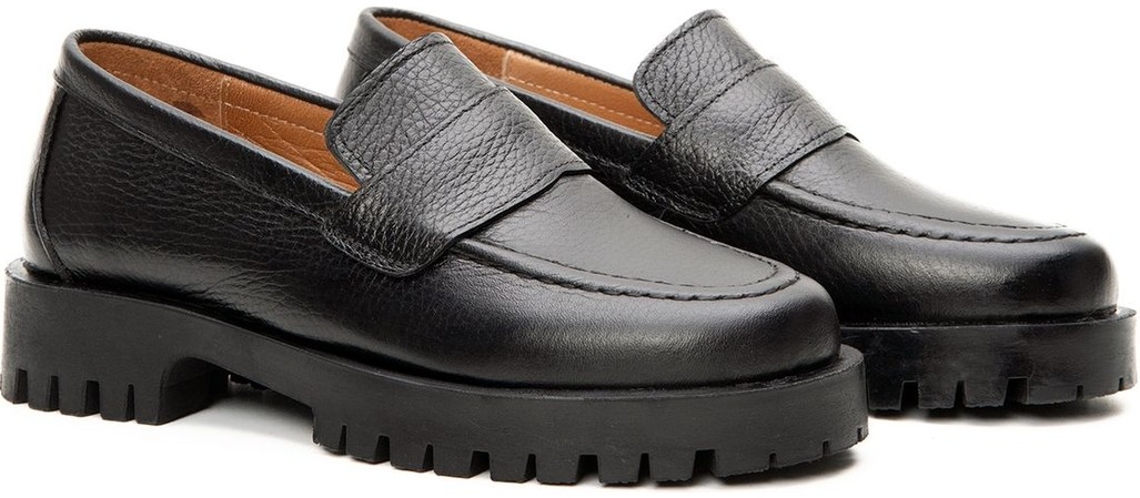 Bulls & Gulls Hakiki Deri Rahat Günlük Kadın Loafer Ayakkabı görsel 5