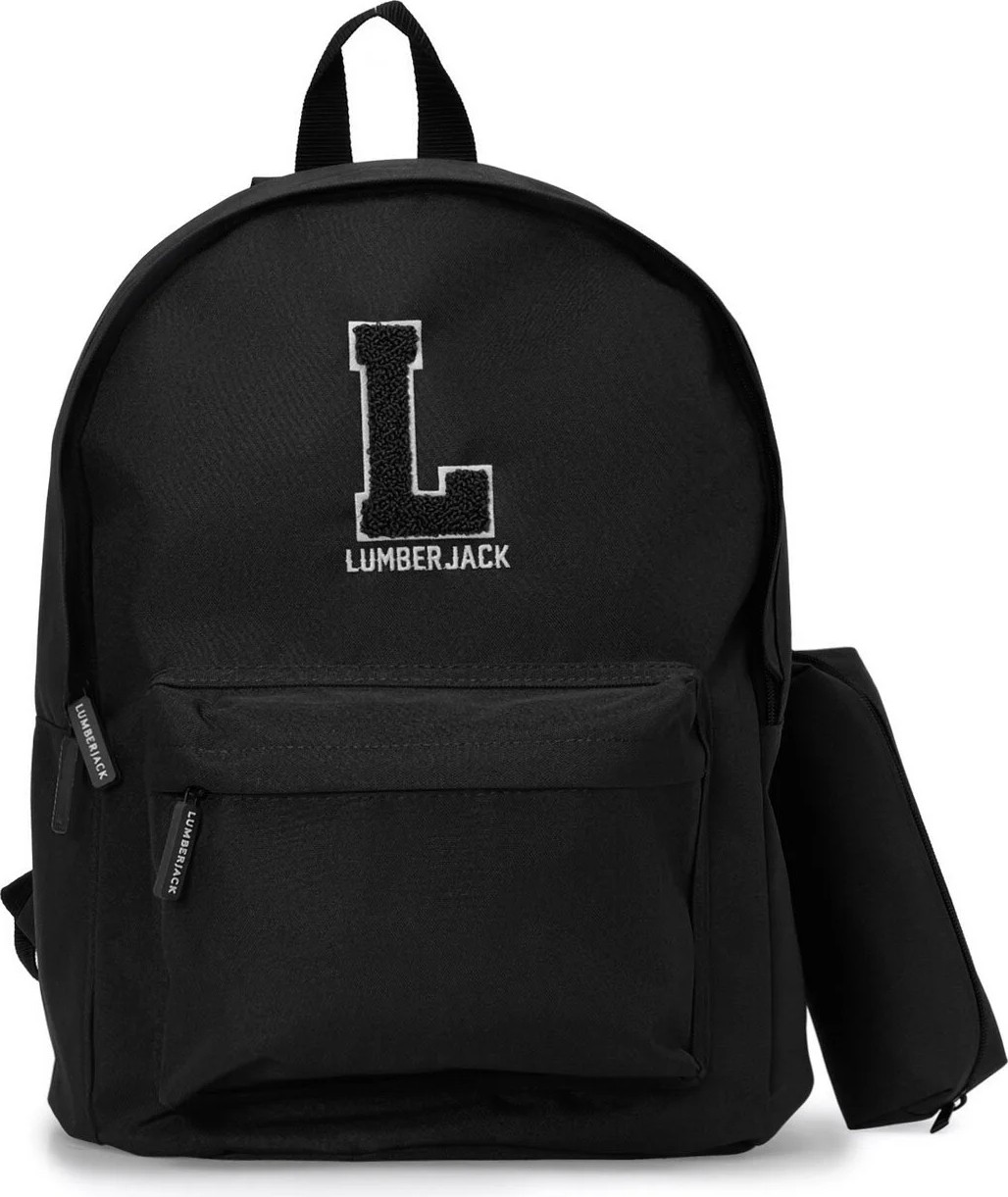 Lumberjack Sırt Çantası Unisex Siyah Oxford Ljk Bpck