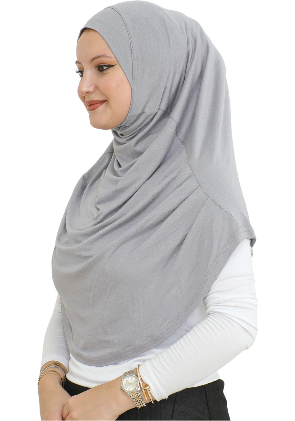 Modish Group Uzun Hazır Giyim Turban Yumuşak Eşarp Islami Giyim görsel 8