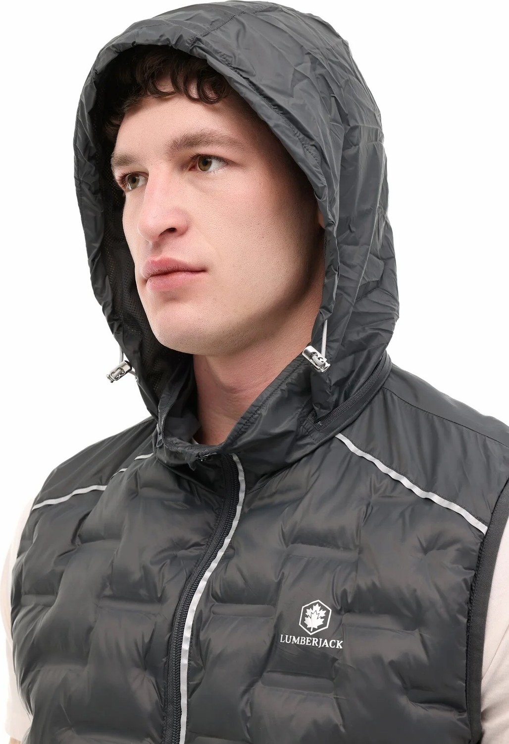 Lumberjack ml Jım 4prf1-02 6fx Gri Erkek Yağmurluk görsel 5