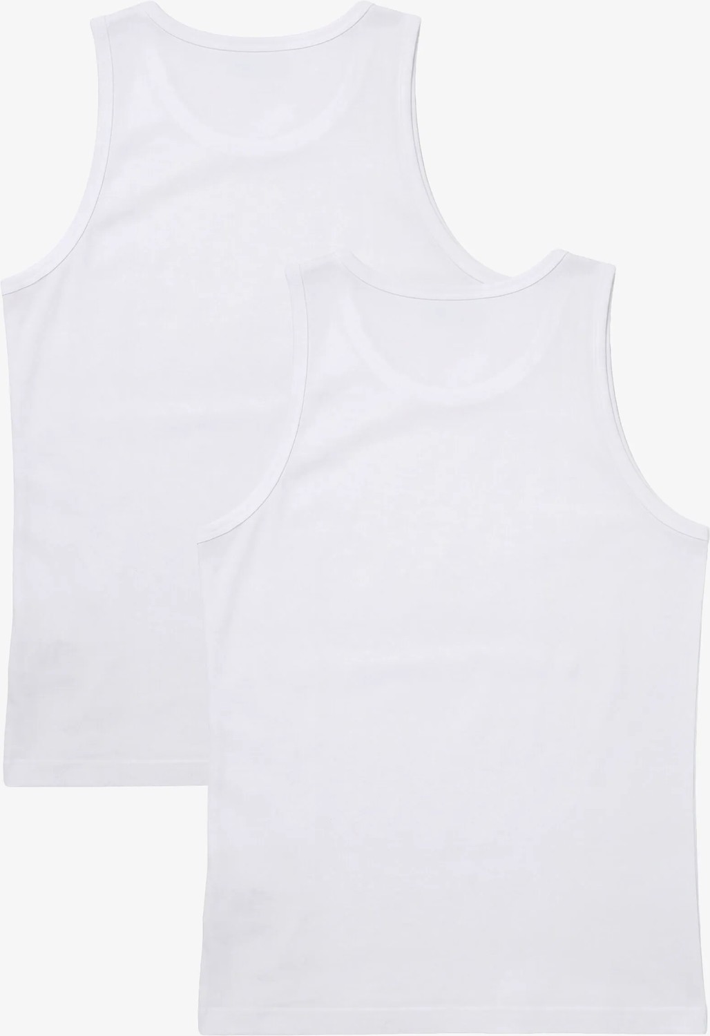 Blackspade Erkek Atlet 2'li Paket Loose Fit 9225 - Beyaz görsel 2