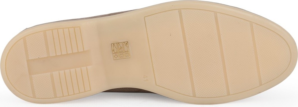 Libero L6035 Kahverengi Hakiki Süet Bağcık Detaylı Termo Taban Erkek Casual Loafer görsel 8