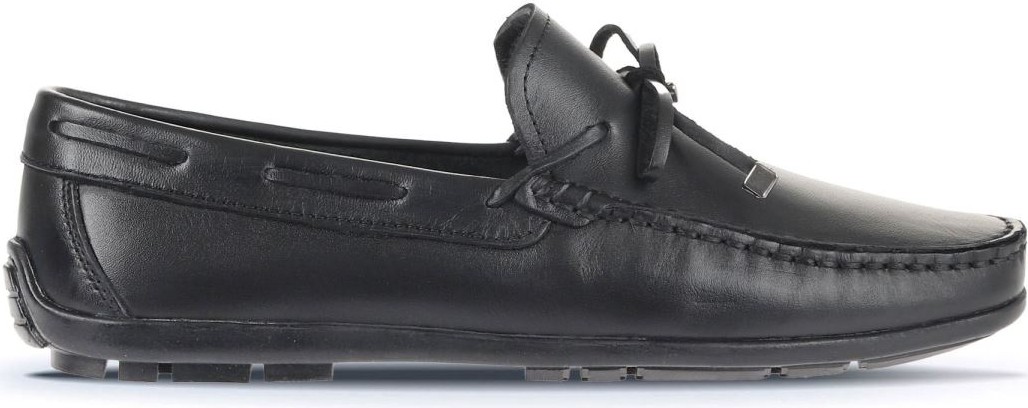 Bueno Shoes Siyah Deri Erkek Loafer 21MA214