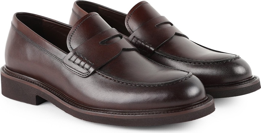 Libero LZ5009 Unisex Hakiki Deri Loafer Ayakkabı - Eva Tabanlı Klasik Model görsel 7